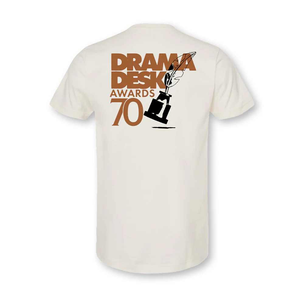 Drama Desk Awards 70th Anniversary T-Shirt - Image 3
