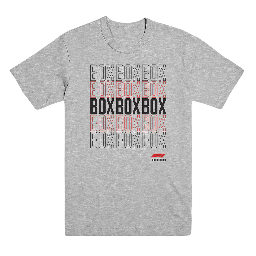 F1 Exhibition Gray Box Tee